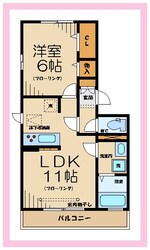 グランシャリオの物件間取画像